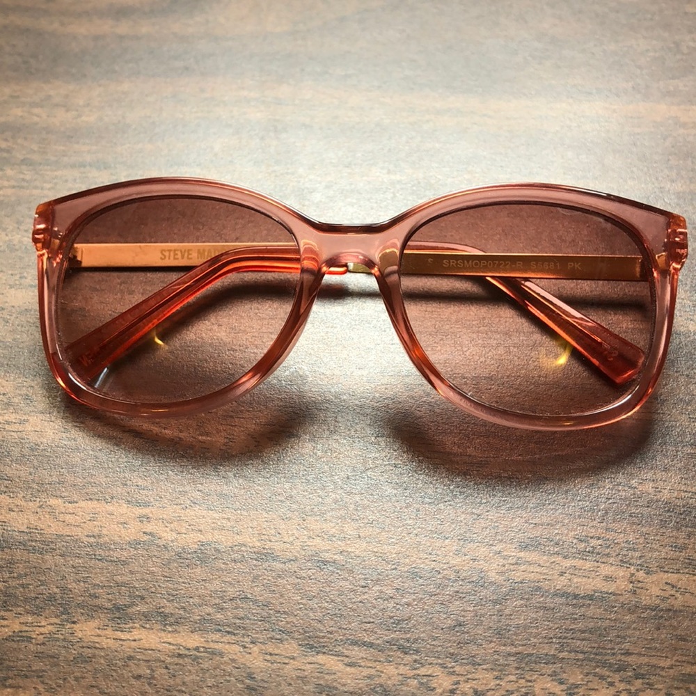 Rose Gold Steve Madden Sunglasses